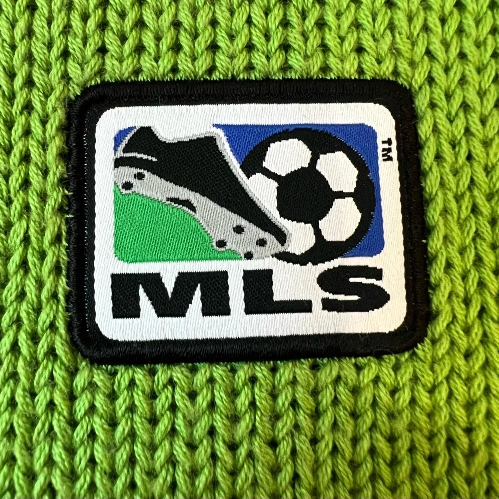 Adidas Seattle Sounders FC Long Knit Scarf Grey Green O/S